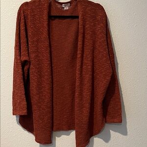 Mossimo Supply Co. Women's Brick Open Front Cardigan
Cotton Blend
Sz M